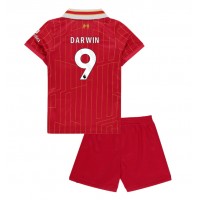 Liverpool Darwin Nunez #9 Heimtrikotsatz Kinder 2024-25 Kurzarm (+ Kurze Hosen)